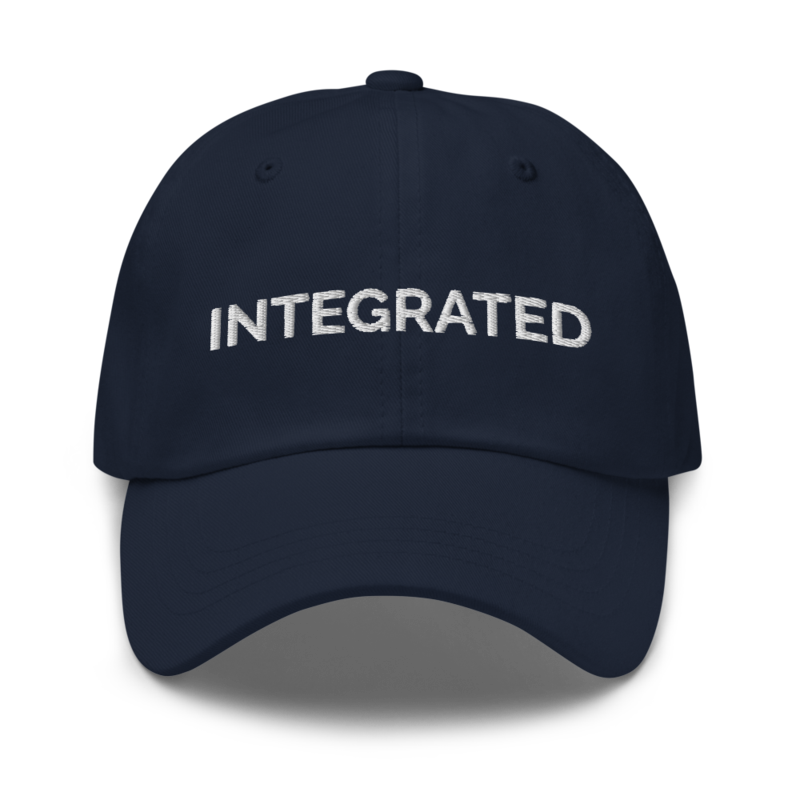 Integrated Hat - Navy