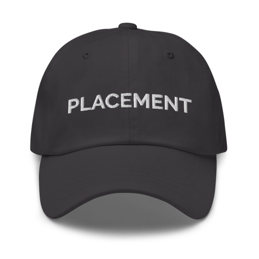 Placement Hat - Dark Grey