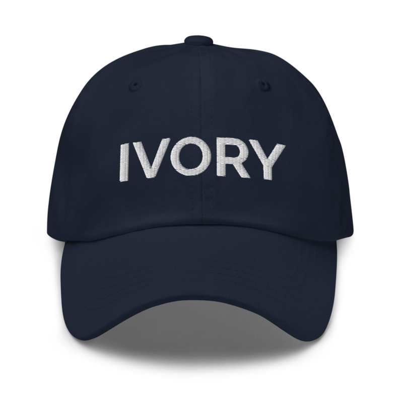 Ivory Hat - Navy