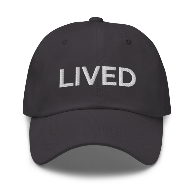 Lived Hat - Dark Grey
