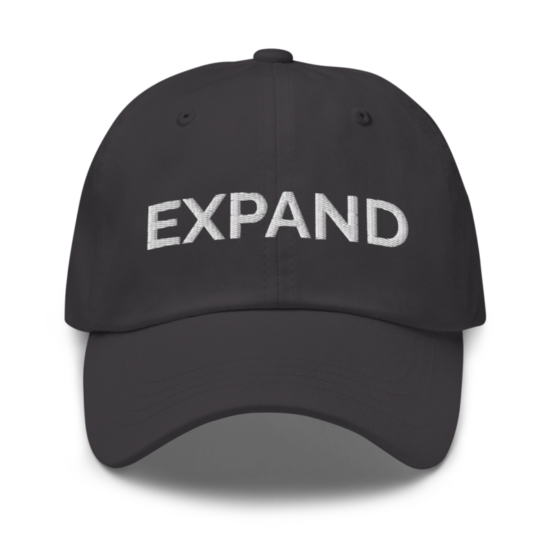 Expand Hat - Dark Grey