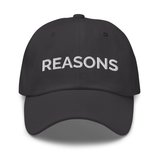 Reasons Hat - Dark Grey