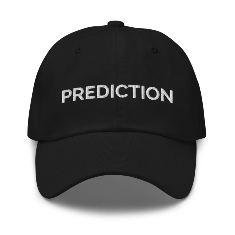 Prediction Hat - Black