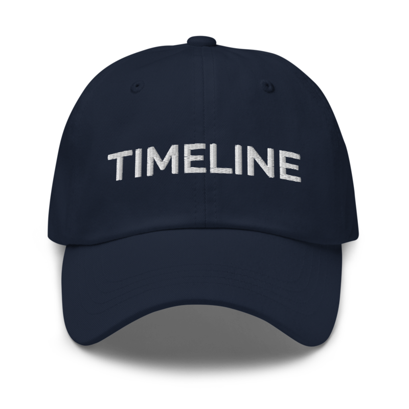 Timeline Hat - Navy