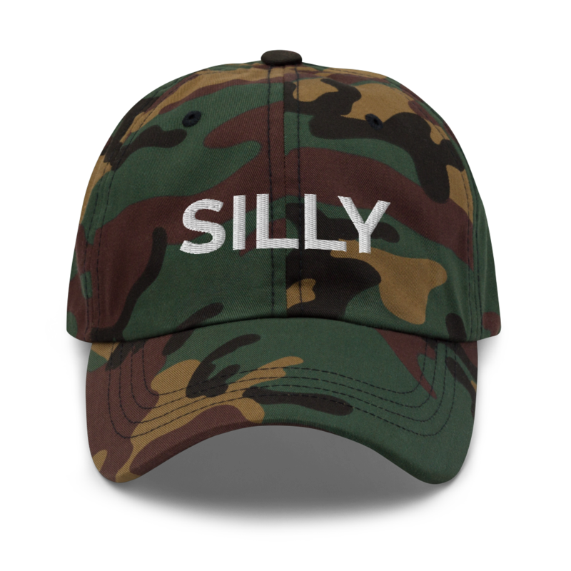 Silly Hat - Green Camo