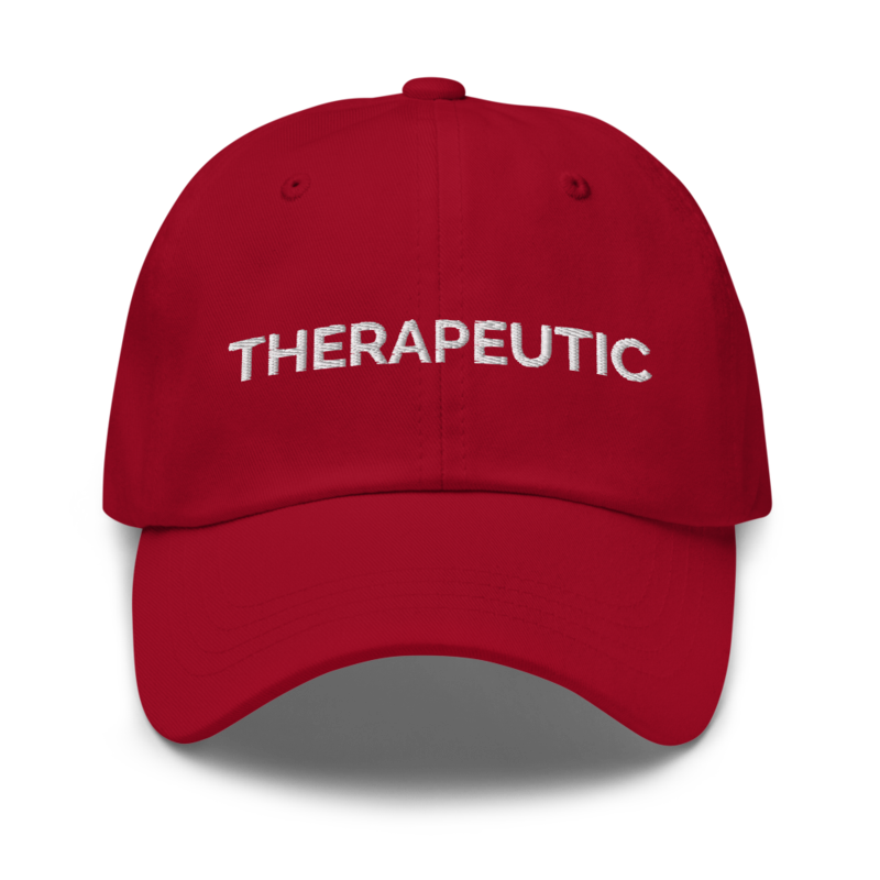 Therapeutic Hat - Cranberry