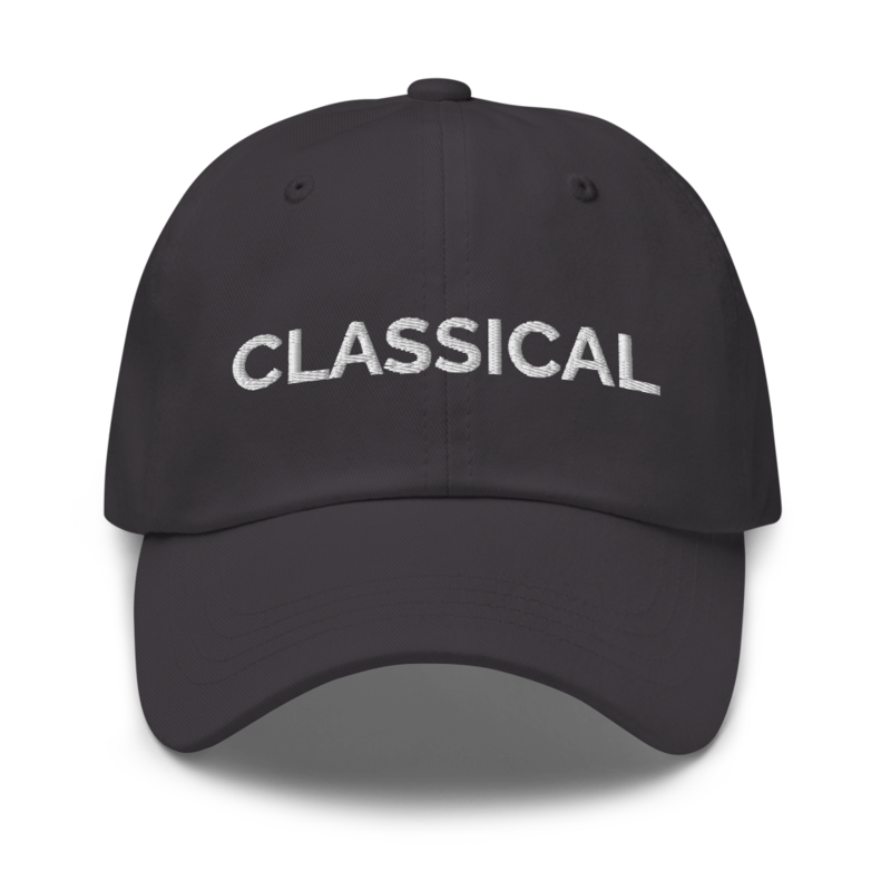 Classical Hat - Dark Grey