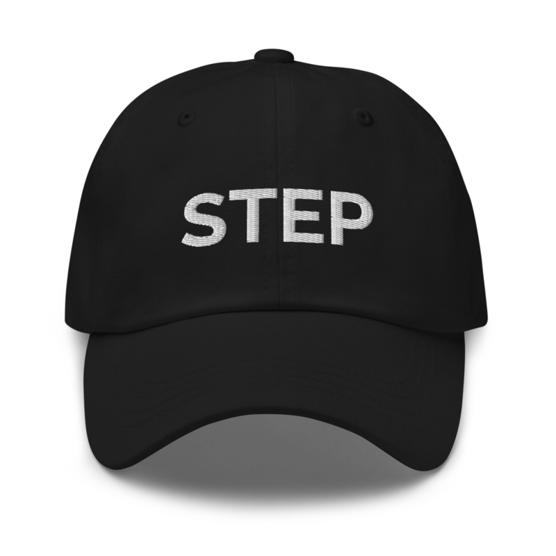 Step Hat - Black