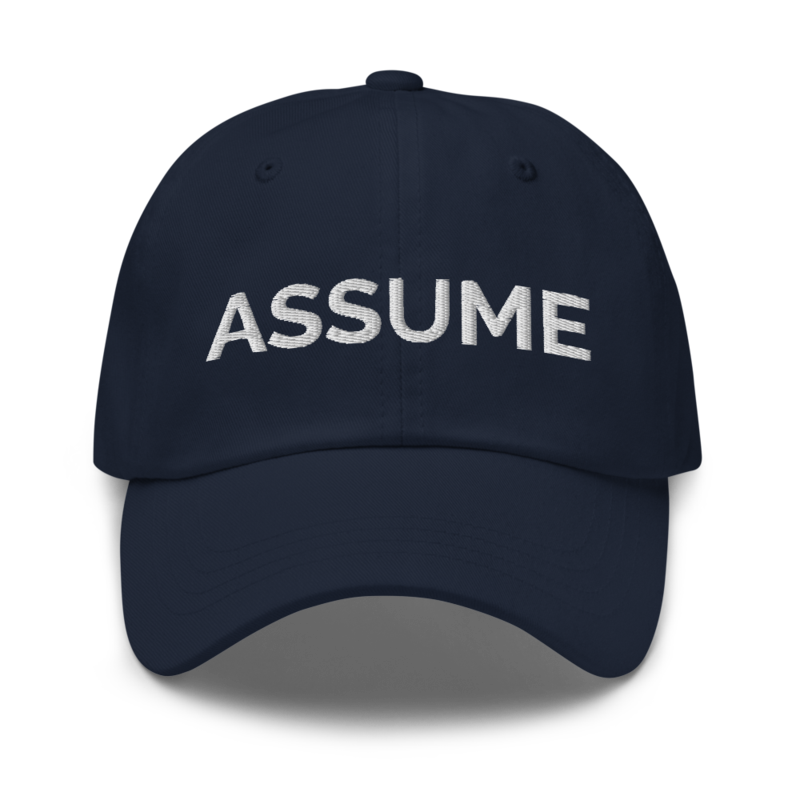 Assume Hat - Navy