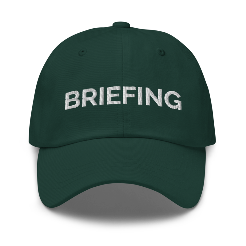 Briefing Hat - Spruce