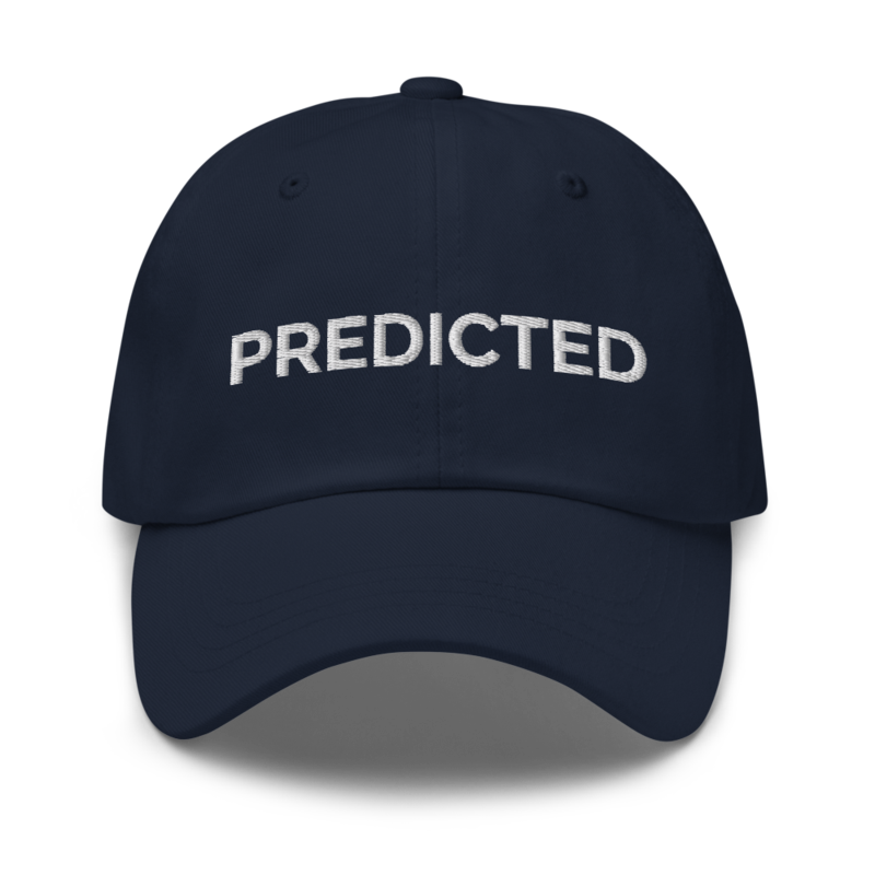 Predicted Hat - Navy