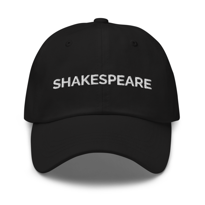 Shakespeare Hat - Black