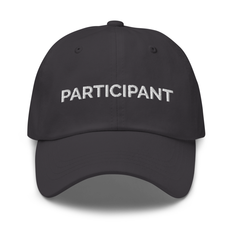 Participant Hat - Dark Grey