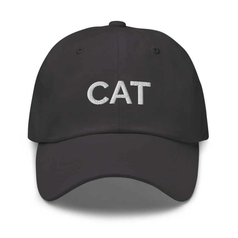 Cat Hat - Dark Grey