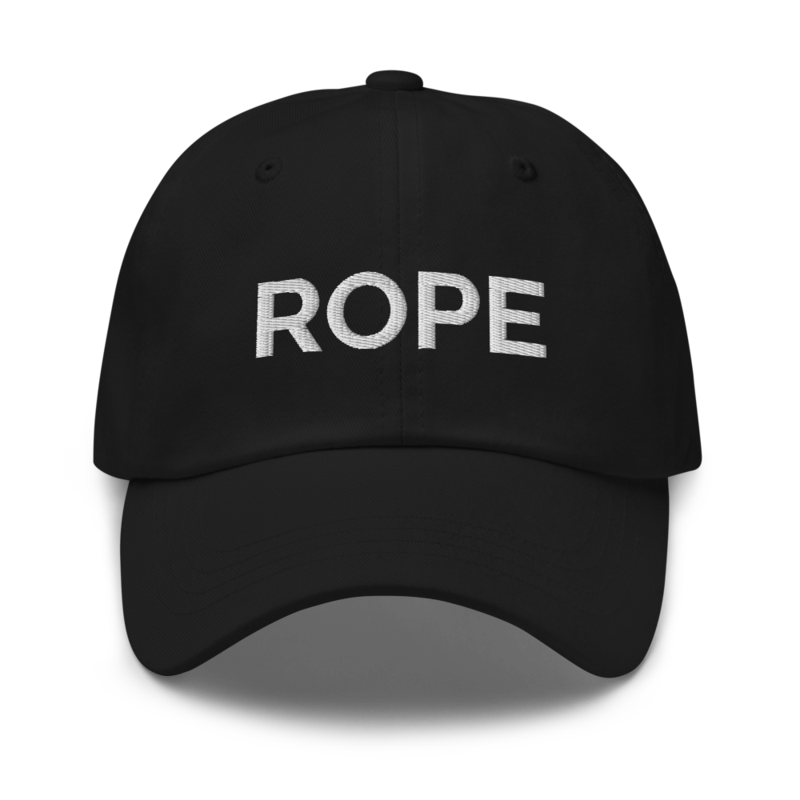 Rope Hat - Black