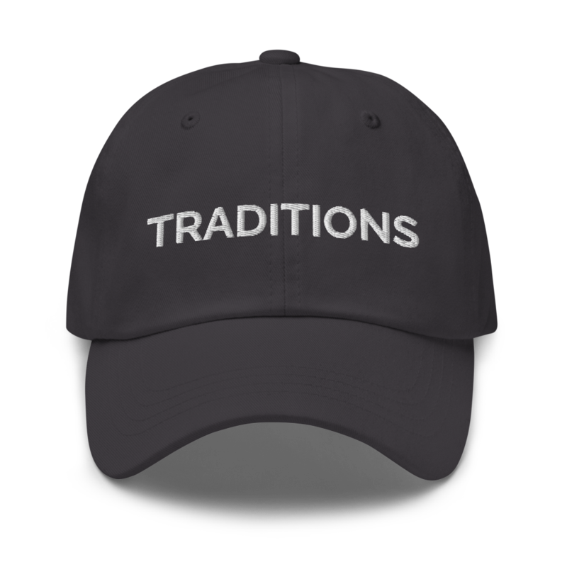 Traditions Hat - Dark Grey