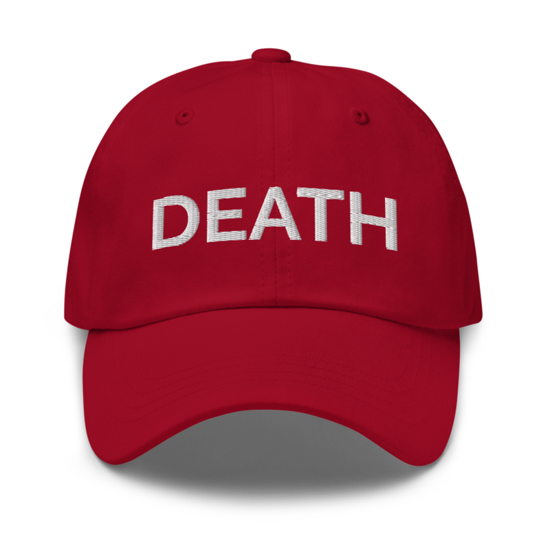 Death Hat - Cranberry