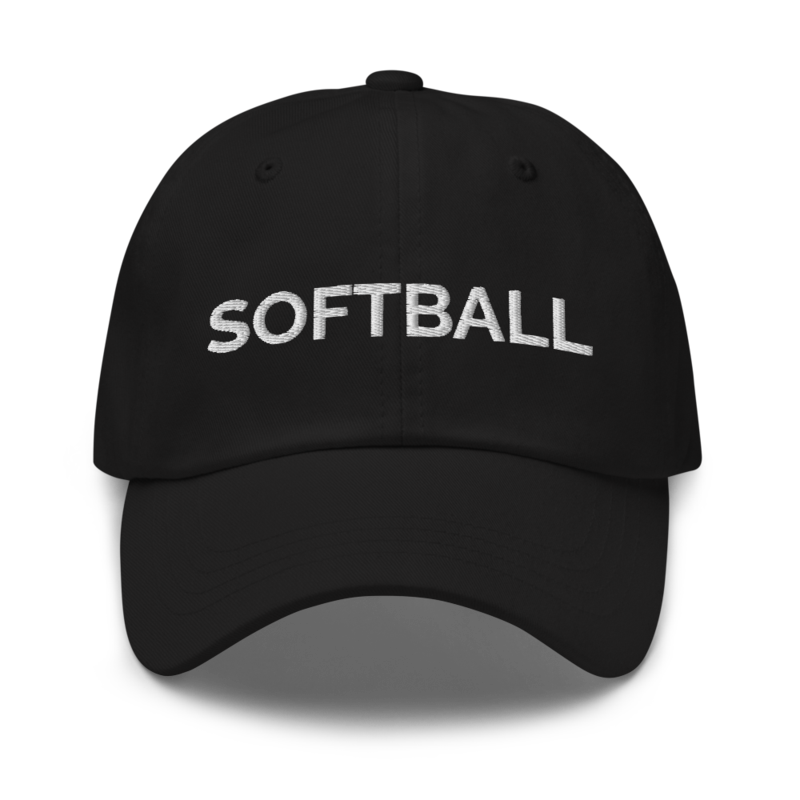 Softball Hat - Black