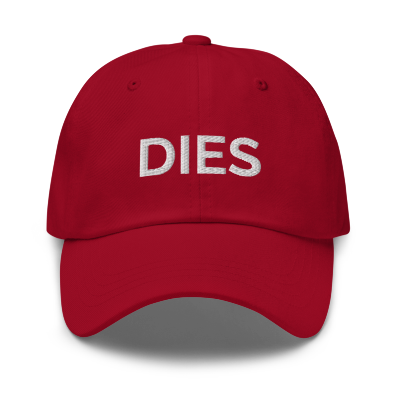 Dies Hat - Cranberry