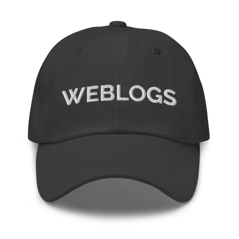 Weblogs Hat - Dark Grey