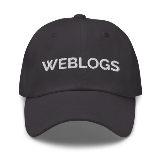 Weblogs Hat - Dark Grey