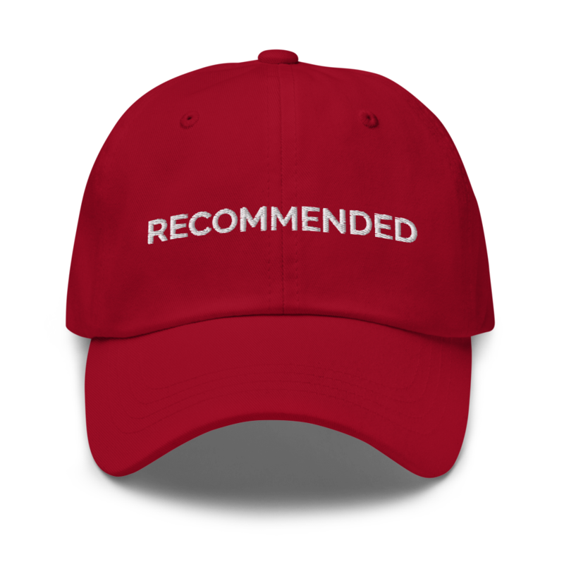 Recommended Hat - Cranberry