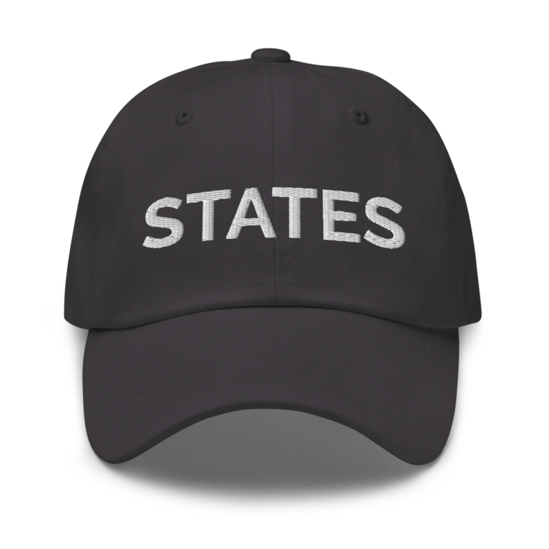 States Hat - Dark Grey