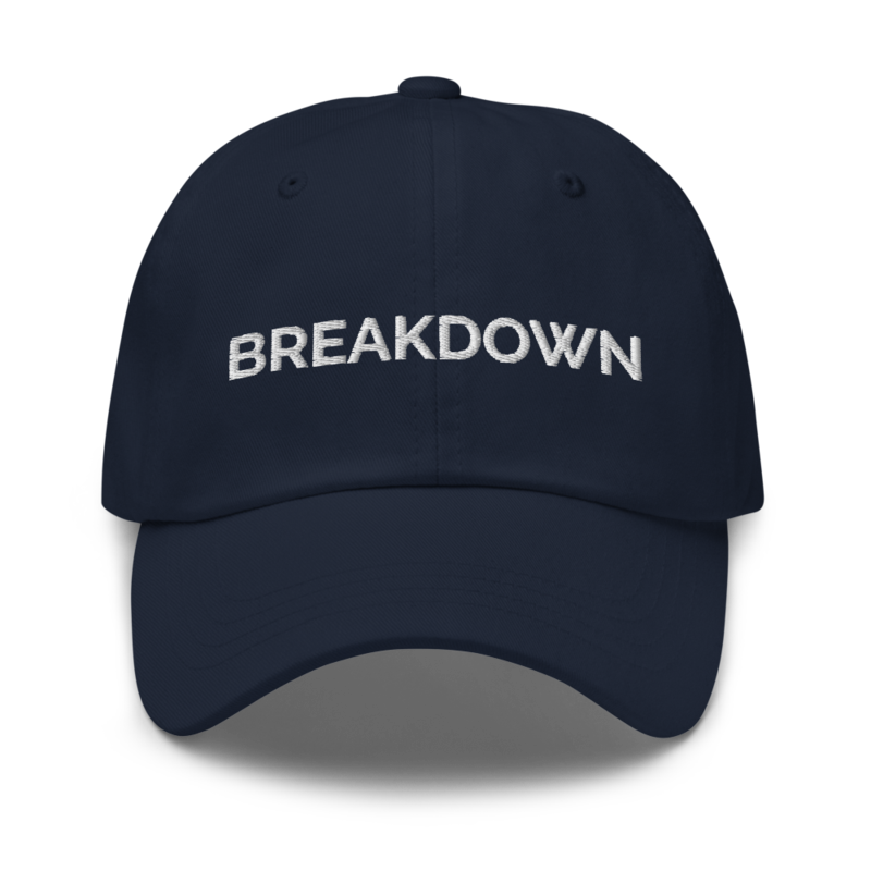 Breakdown Hat - Navy