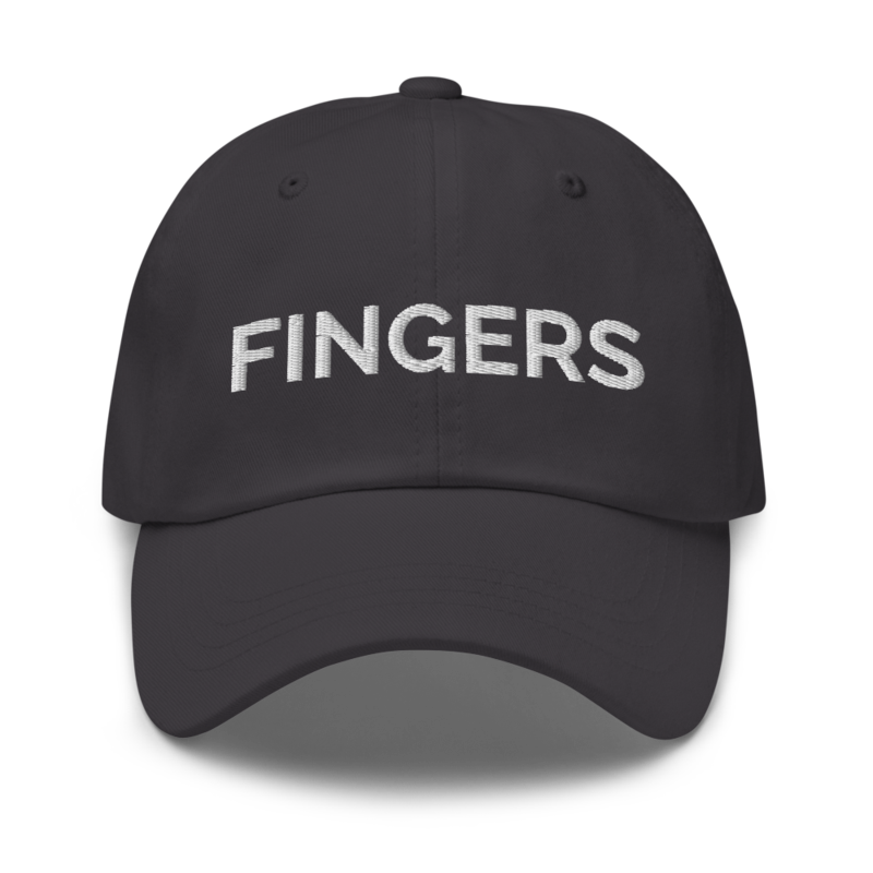 Fingers Hat - Dark Grey