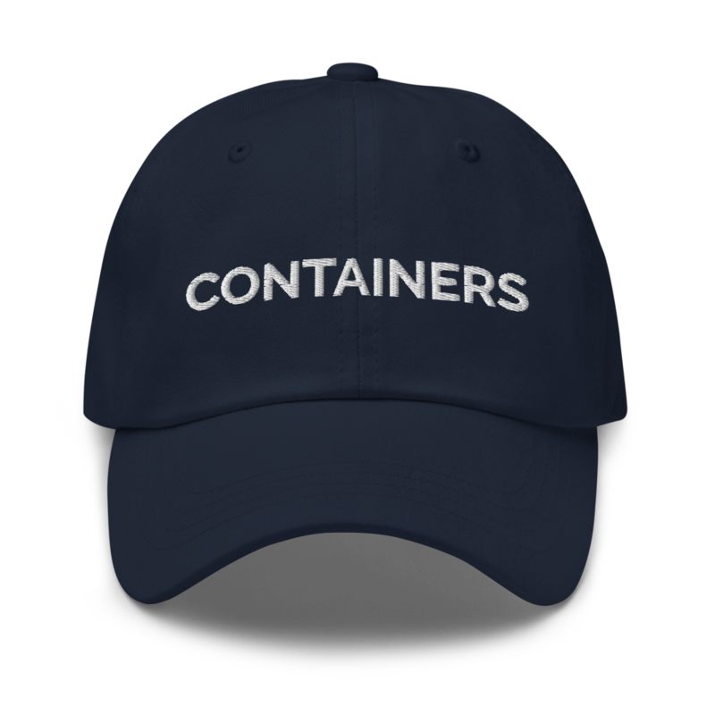 Containers Hat - Navy