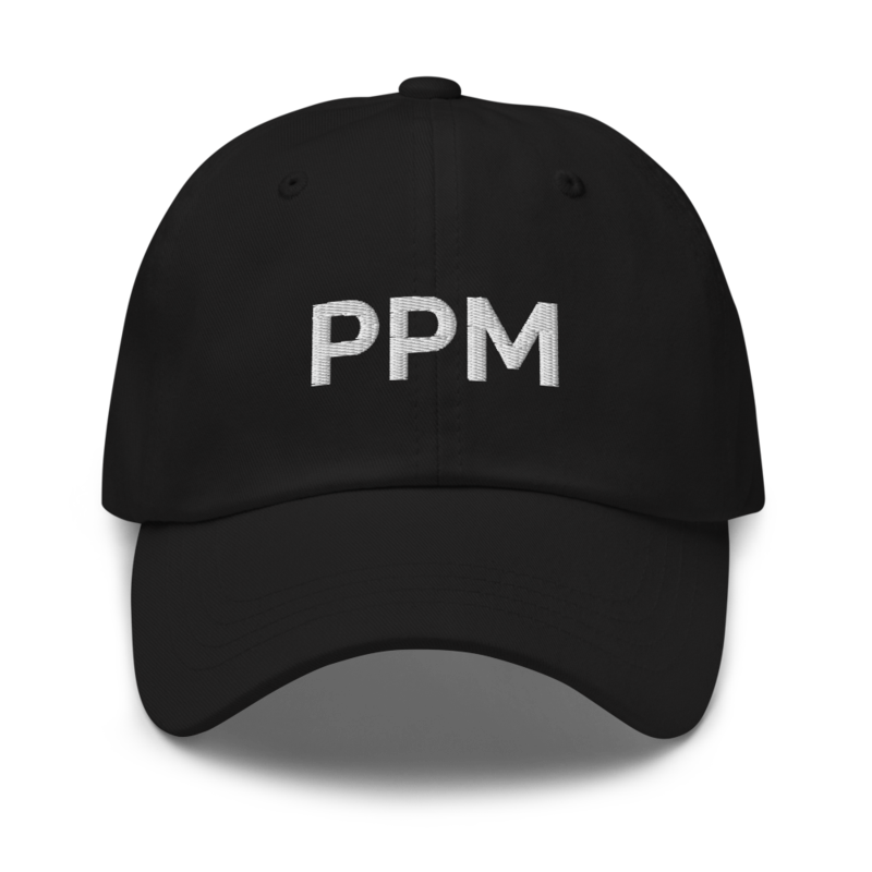 Ppm Hat - Black