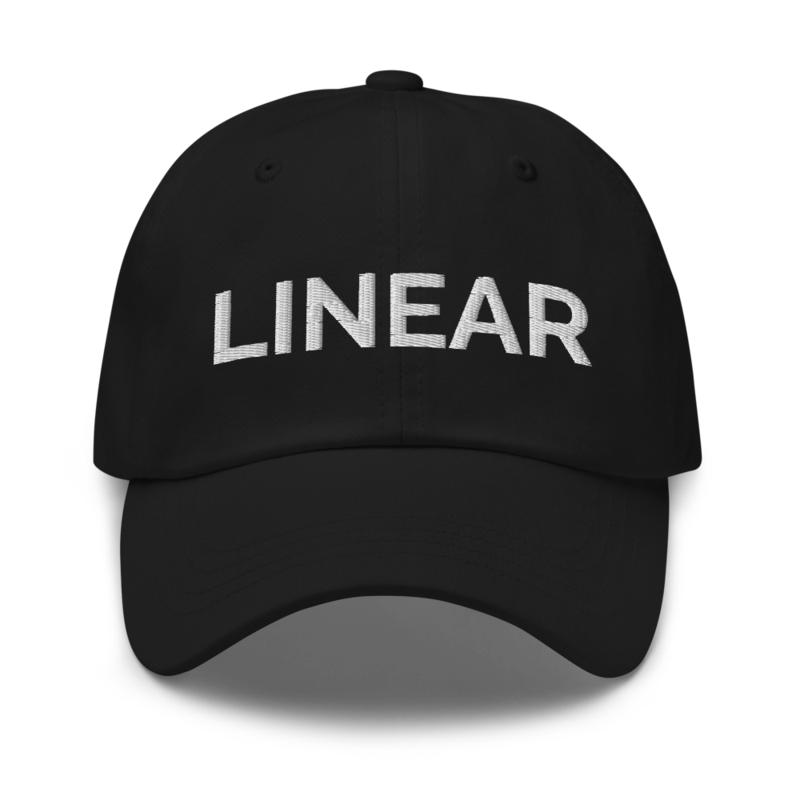 Linear Hat - Black