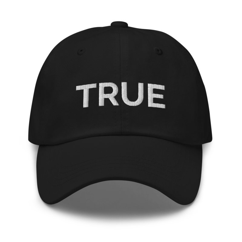 True Hat - Black