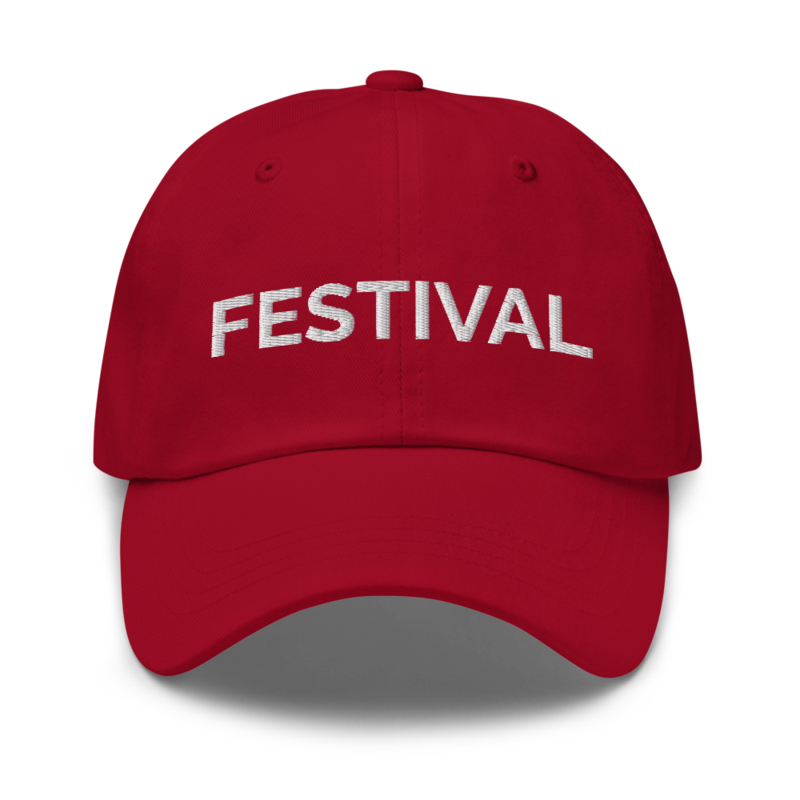 Festival Hat - Cranberry