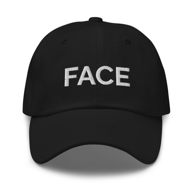 Face Hat - Black