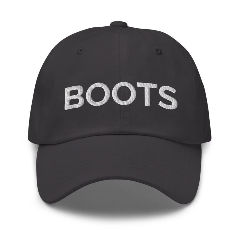 Boots Hat - Dark Grey