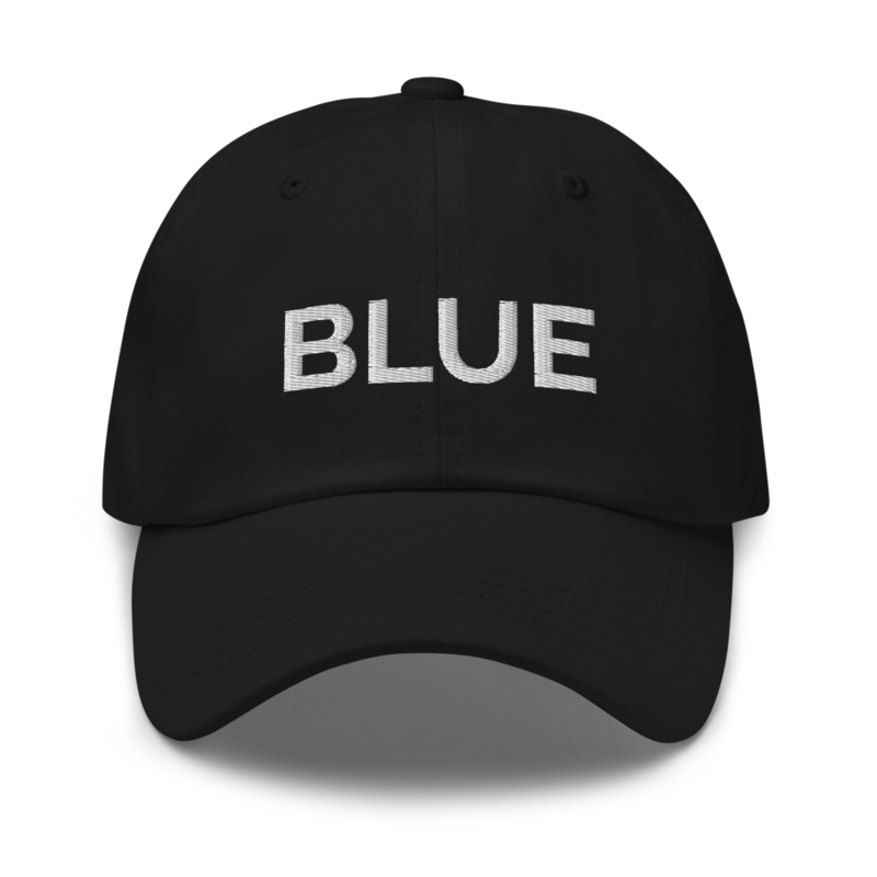 Blue Hat - Black