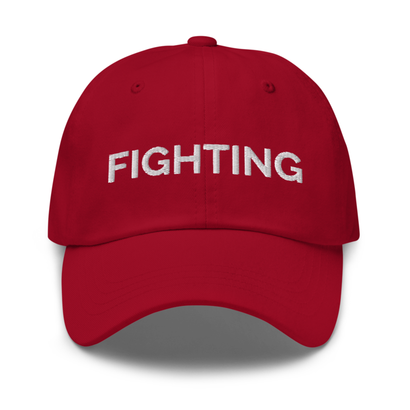 Fighting Hat - Cranberry