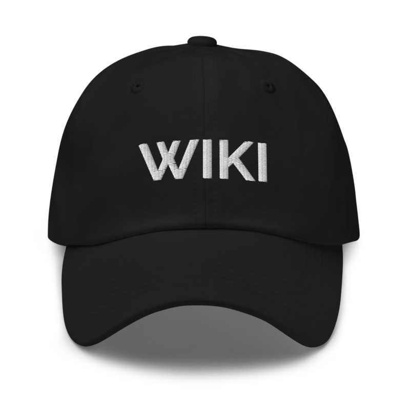 Wiki Hat - Black