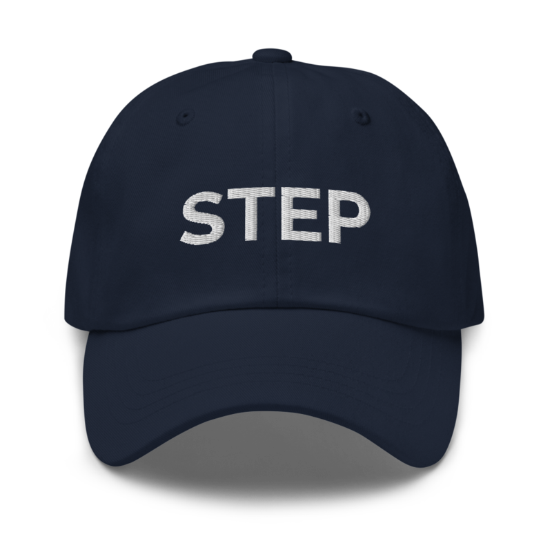 Step Hat - Navy