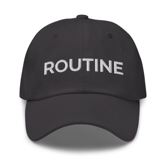 Routine Hat - Dark Grey