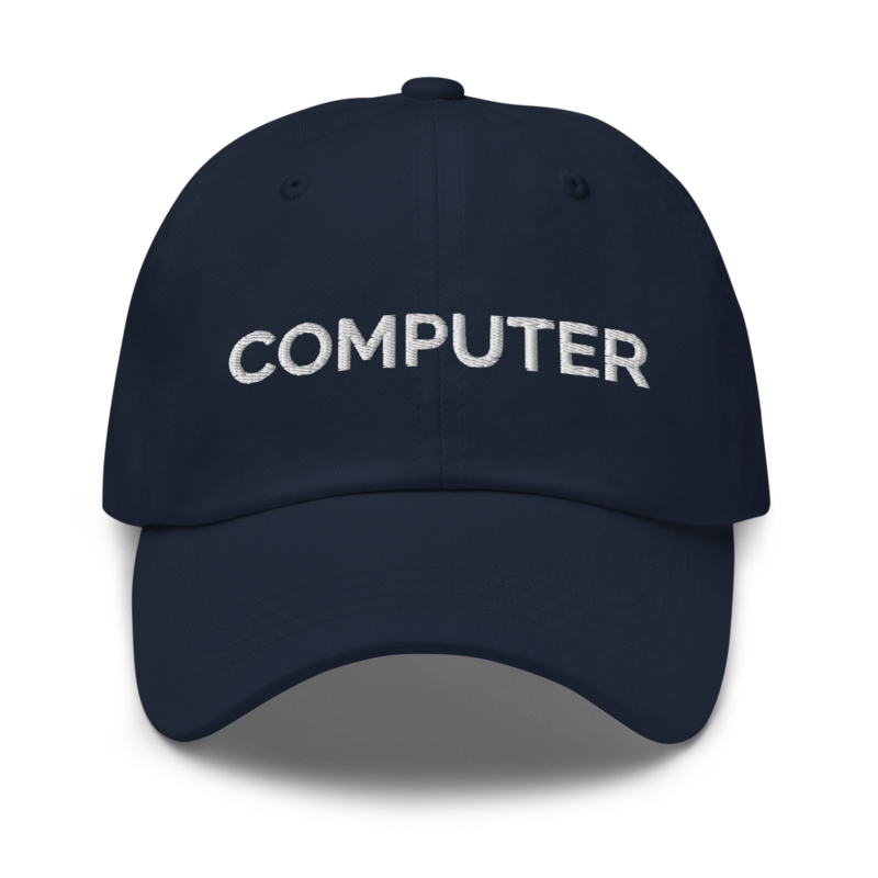 Computer Hat - Navy