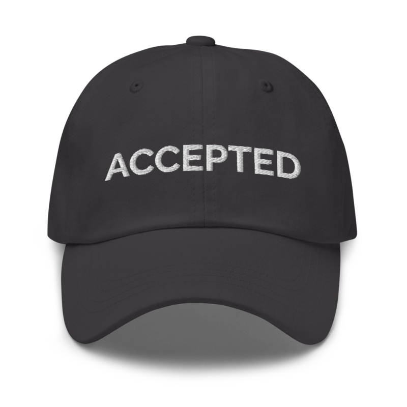 Accepted Hat - Dark Grey