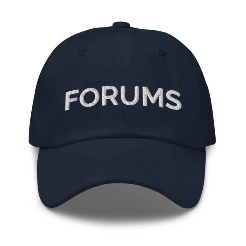 Forums Hat - Navy