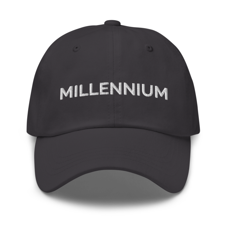 Millennium Hat - Dark Grey