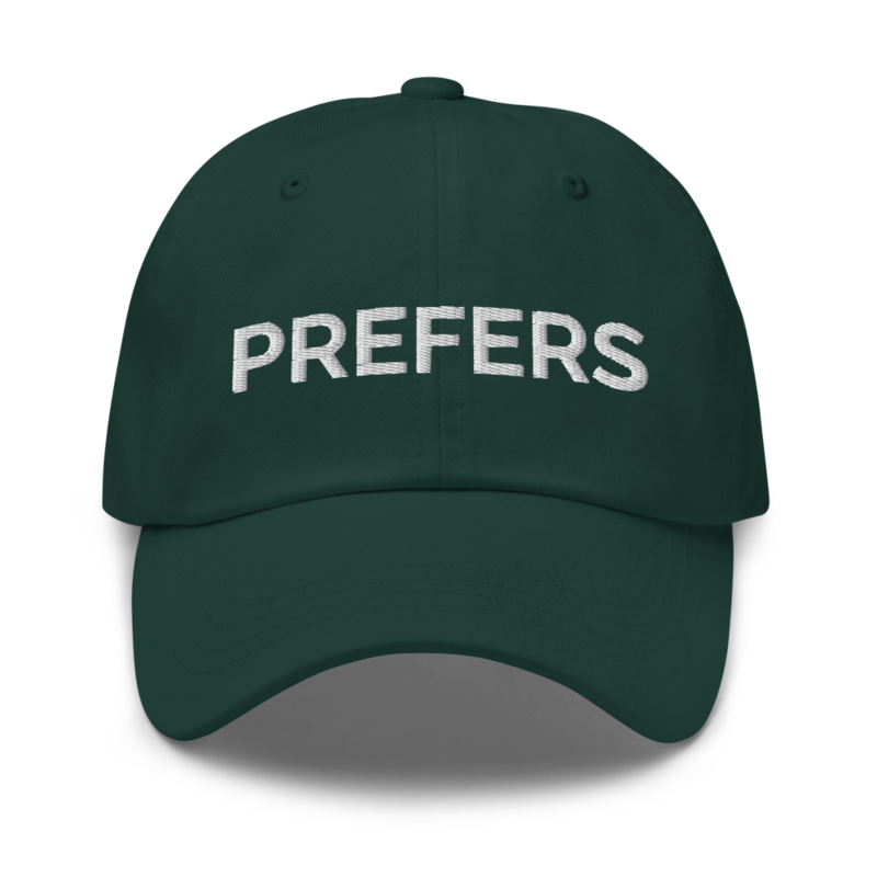 Prefers Hat - Spruce