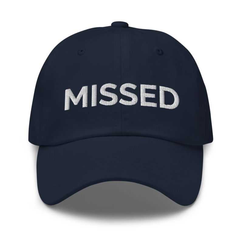 Missed Hat - Navy