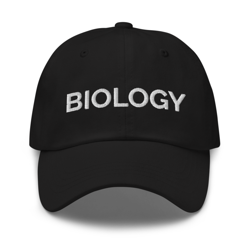 Biology Hat - Black