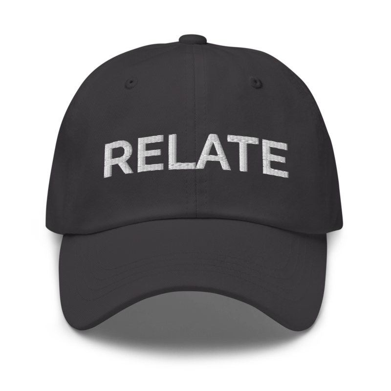 Relate Hat - Dark Grey