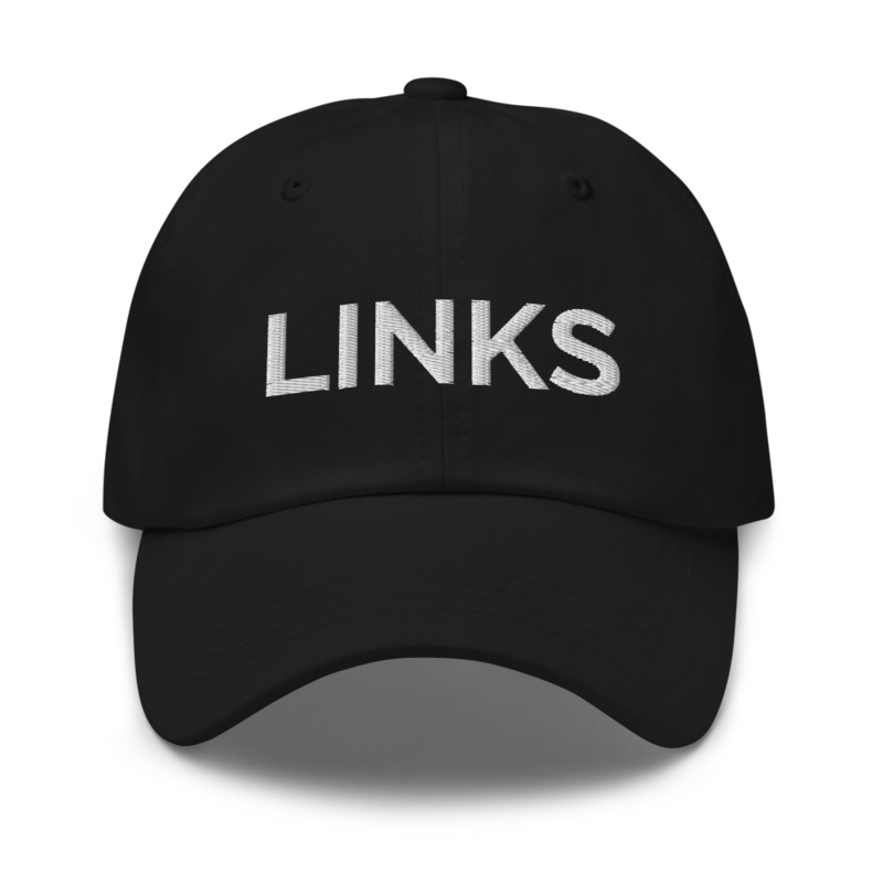 Links Hat - Black